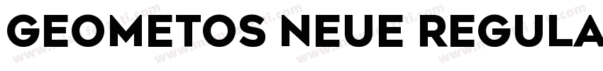 Geometos Neue Regula字体转换